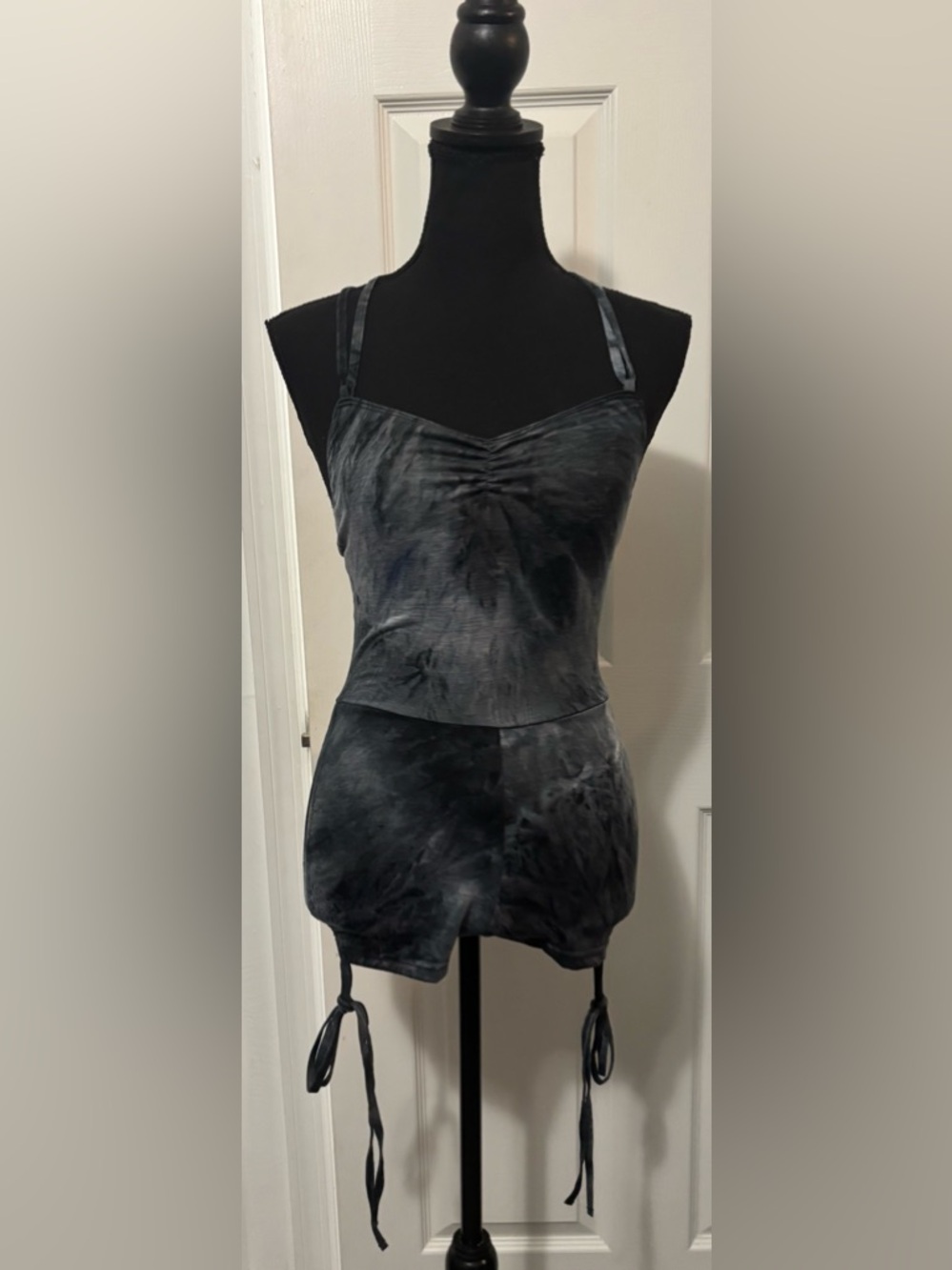 NWT Dolls Kill / Widow Metal Fates Tie Dye Romper